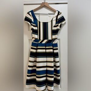 Striped Fit and Flare X-line Sundress